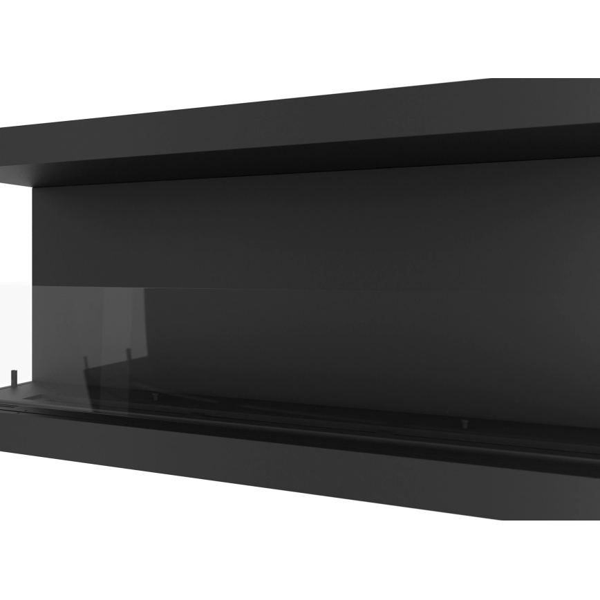 InFire - Vgradni BIO kamin 120x50 cm 5kW črna
