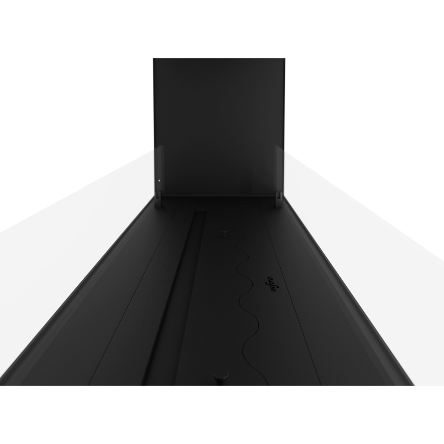 InFire - Vgradni BIO kamin 48,5x123,5 cm 6kW črna