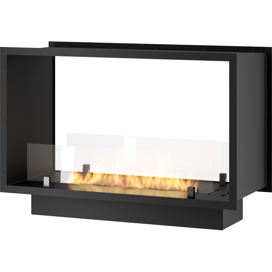 InFire - Vgradni BIO kamin 48,5x83,5 cm 3,5kW črna
