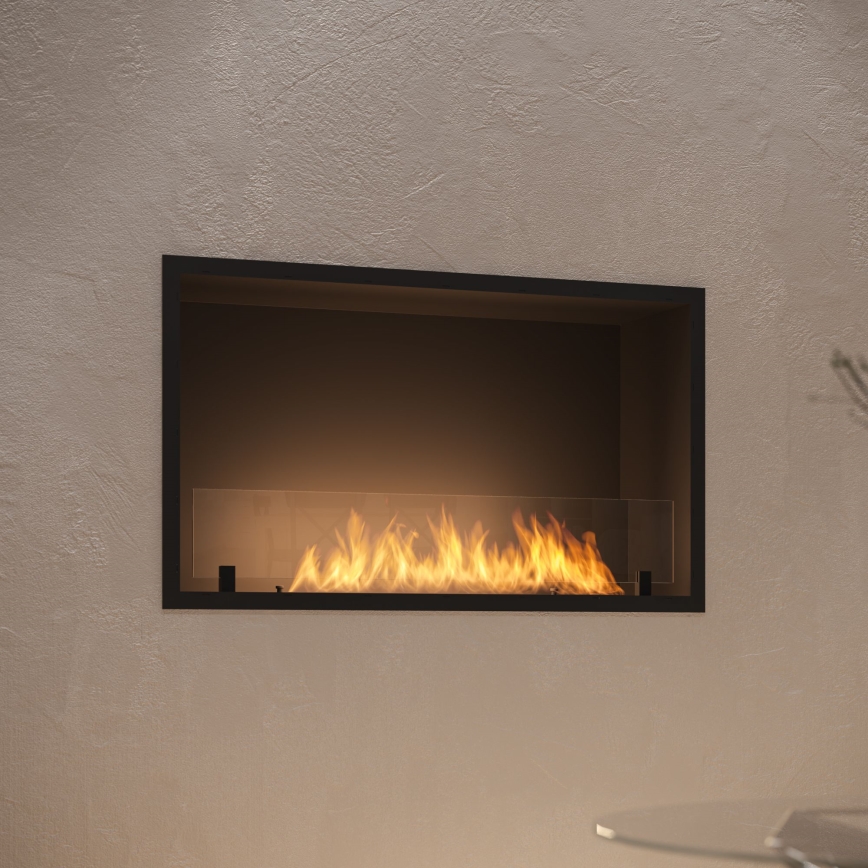 InFire - Vgradni BIO kamin 49,4x84,4 cm 3,5kW črna