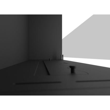 InFire - Vgradni BIO kamin 49,4x84,4 cm 3,5kW črna