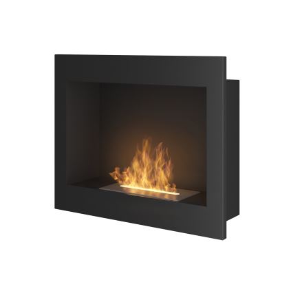 InFire - Vgradni BIO kamin 49x60 cm 3kW črna