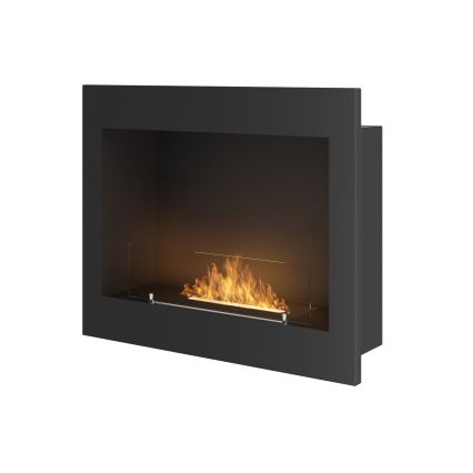 InFire - Vgradni BIO kamin 49x60 cm 3kW črna