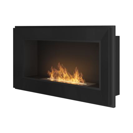 InFire - Vgradni BIO kamin 49x90 cm 3kW črna