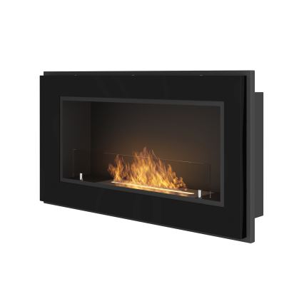 InFire - Vgradni BIO kamin 49x90 cm 3kW črna