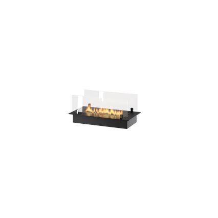 InFire - Vgradni BIO kamin 8,5x60 cm 3,5kW črna