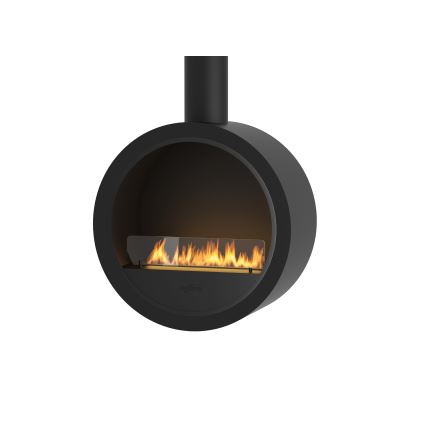 InFire - Viseči BIO kamin pr. 70 cm 3kW črna