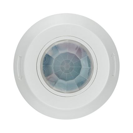 Infrardeči senzor gibanja 360° 200W/230V bela