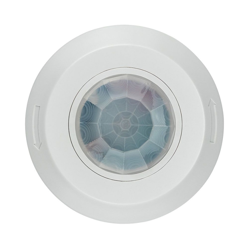 Infrardeči senzor gibanja 360° 200W/230V bela