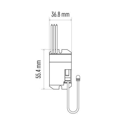 Infrardeči senzor gibanja PIR B 800W/230V