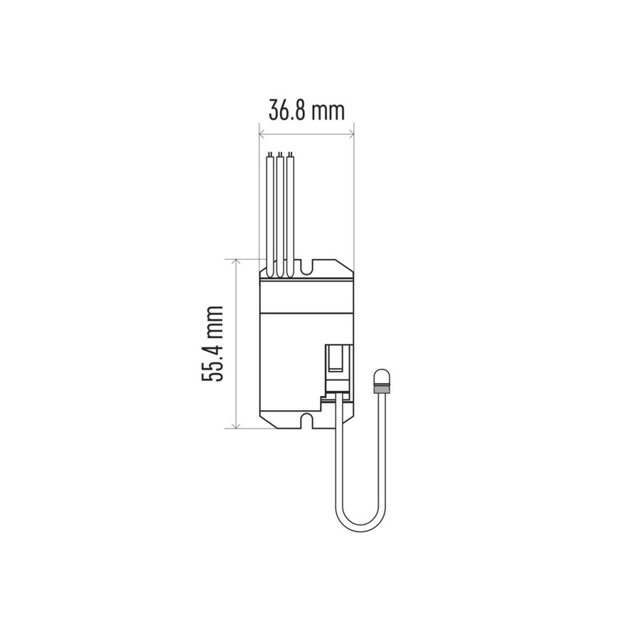 Infrardeči senzor gibanja PIR B 800W/230V