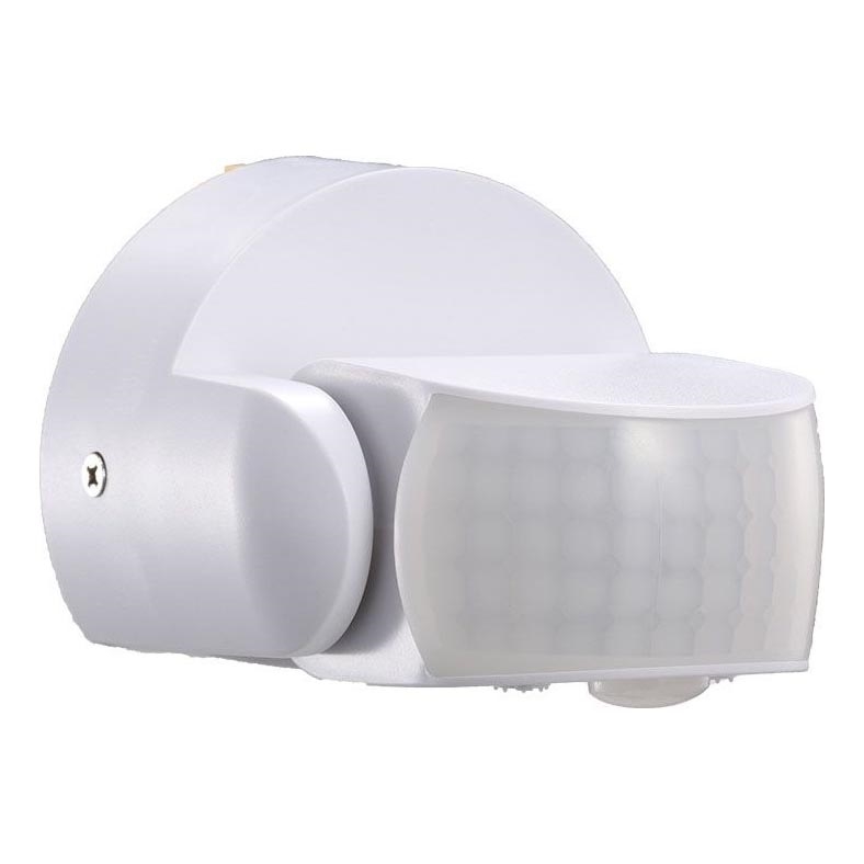 Infrardeči zunanji senzor gibanja 180/360° 600W/230V IP65 bela