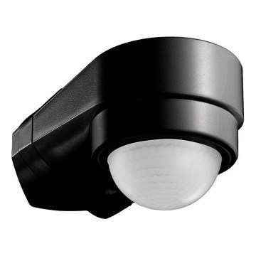 Infrardeči zunanji senzor gibanja 240° 600W/230V IP65 črna