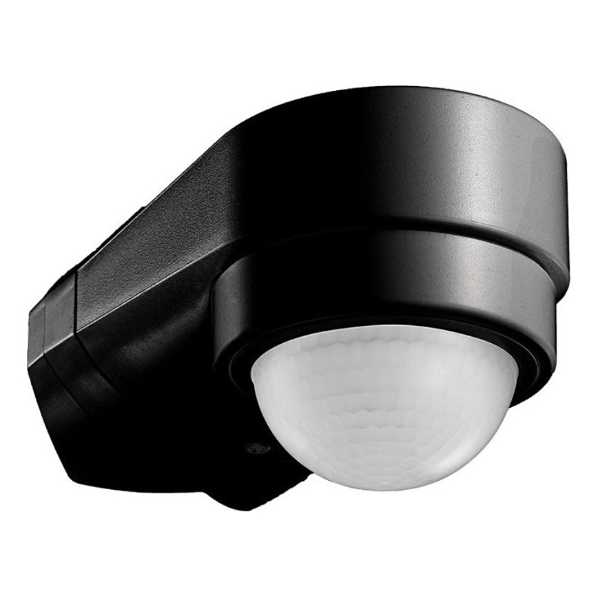 Infrardeči zunanji senzor gibanja 240° 600W/230V IP65 črna