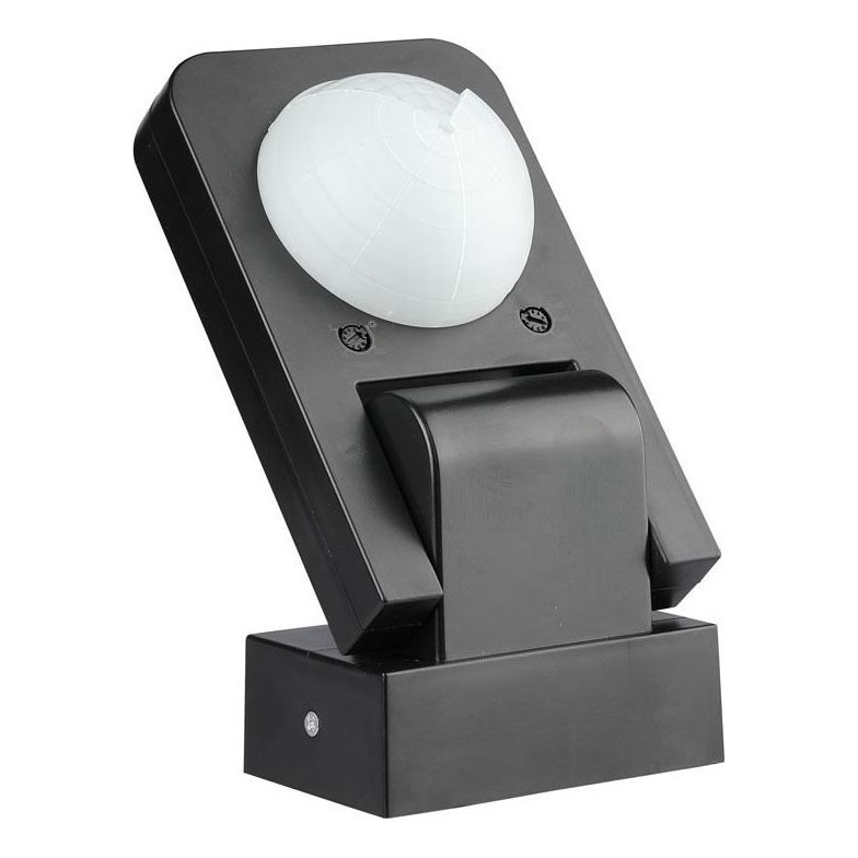 Infrardeči zunanji senzor gibanja 360° 1000W/230V IP65 črna