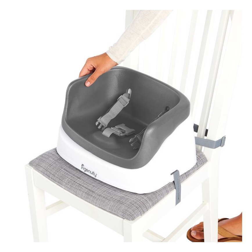 Ingenuity - Blazina za stol 2v1 SMARTCLEAN TODDLER siva