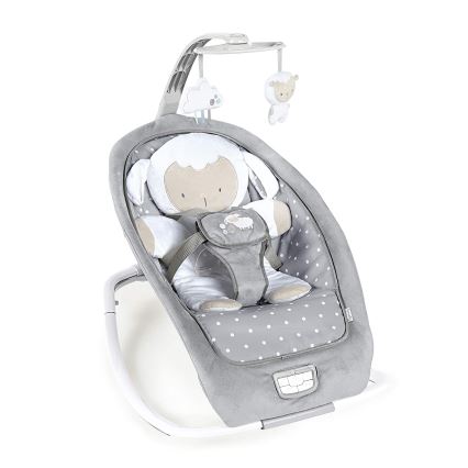 Ingenuity - Otroški ležalnik z melodijo CUDDLE LAMB 3xLR14