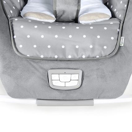 Ingenuity - Otroški ležalnik z melodijo CUDDLE LAMB 3xLR14