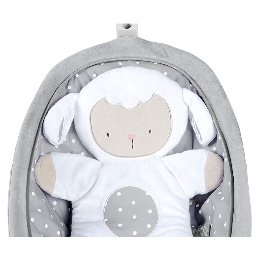 Ingenuity - Otroški ležalnik z melodijo CUDDLE LAMB