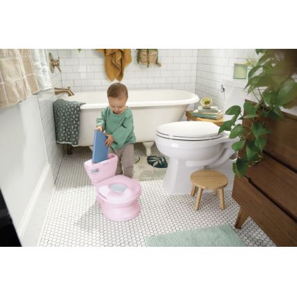 Ingenuity - Otroški nošek MY SIZE z zvokom, rožnat, 2xAAA