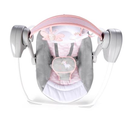 Ingenuity - Otroški swing z melodijo FLORA THE UNICORN 4xLR14