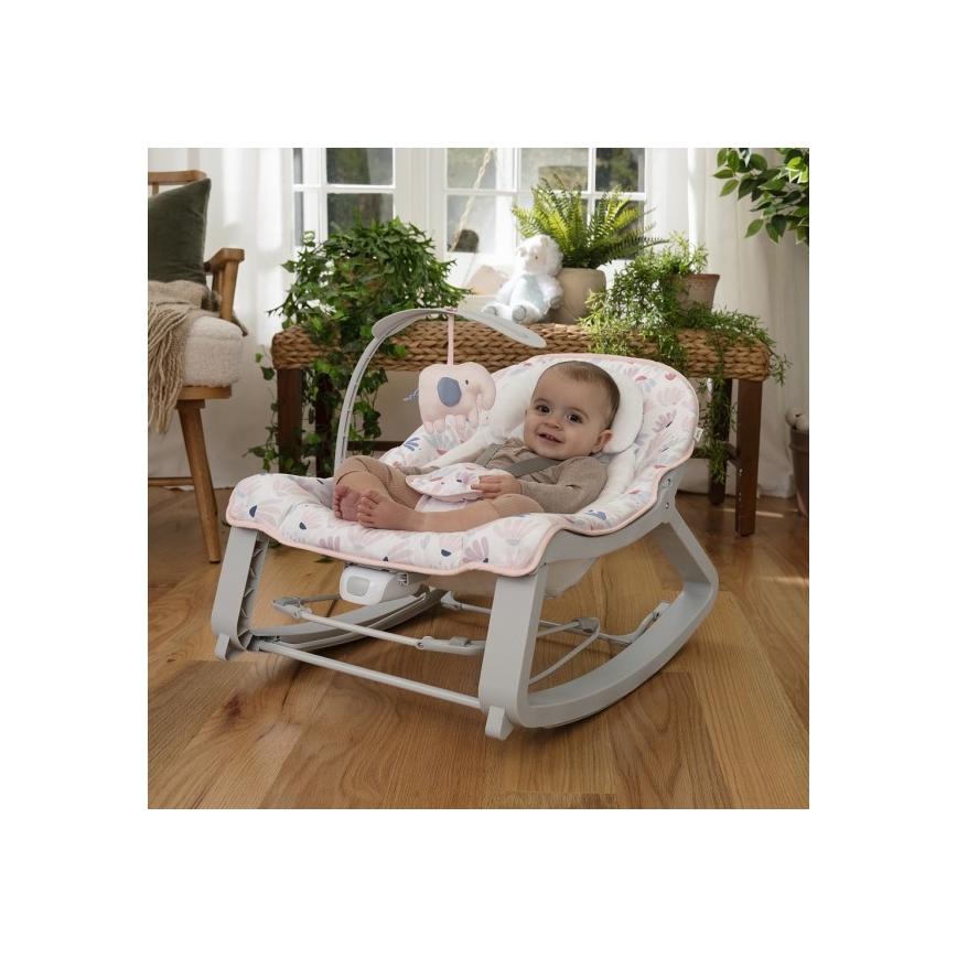 Ingenuity - Otroški vibrajoči ležalnik 3v1 KEEP COZY 1xC