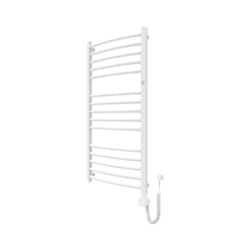 Instal Projekt - Električni kopalniški radiator AMBRE, 400 W, 103 × 50 cm, bela