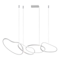 ITALUX - LED lestenec na jekleni vrvici FONTE LED/60W/230V 3000/4000/6000K bela