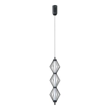 ITALUX - LED lestenec na žici SEVILLA LED/15W/230V 3000K črna