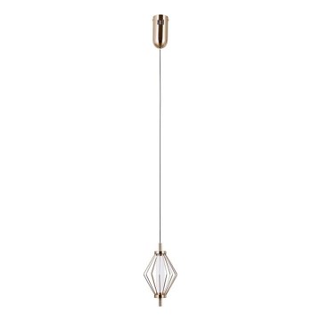 ITALUX - LED viseči lestenec na kablu SEVILLA LED/5W/230V 3000K v zlati barvi