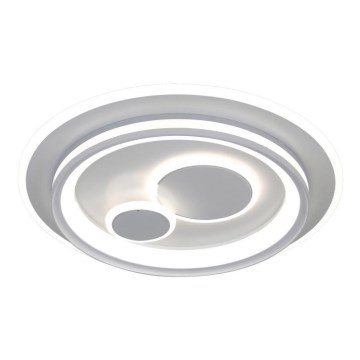 ITALUX - LED zatemnljivo stropno svetilo PARCO LED/55W/230V 3000-6500K premer 50 cm bela + daljinski upravljalnik