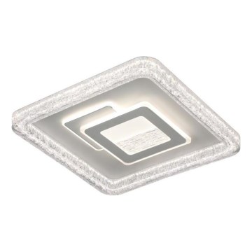 ITALUX - LED zatemnljivo stropno svetilo TEMPIO LED/55W/230V 3000-6500K 50x50 cm belo + z daljinskim upravljalnikom