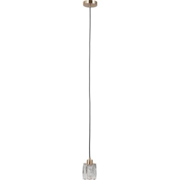 ITALUX - Lestenec na kablu TORNO 1xE14/40W/230V zlate barve
