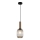 ITALUX - Lestenec na vrvici ANTIOLA 1xE27/40W/230V pr. 15 cm bron