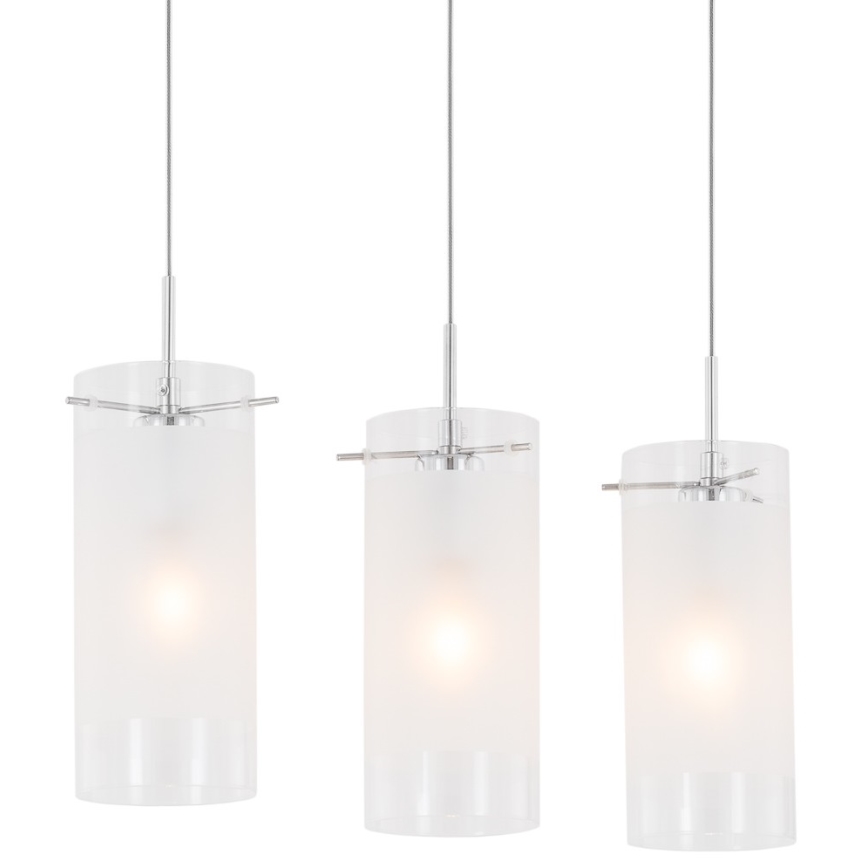 ITALUX - Lestenec na vrvici BLEND 3xE27/60W/230V