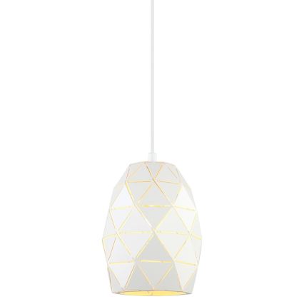 ITALUX - Lestenec na vrvici HARLEY 1xE27/40W/230V bela