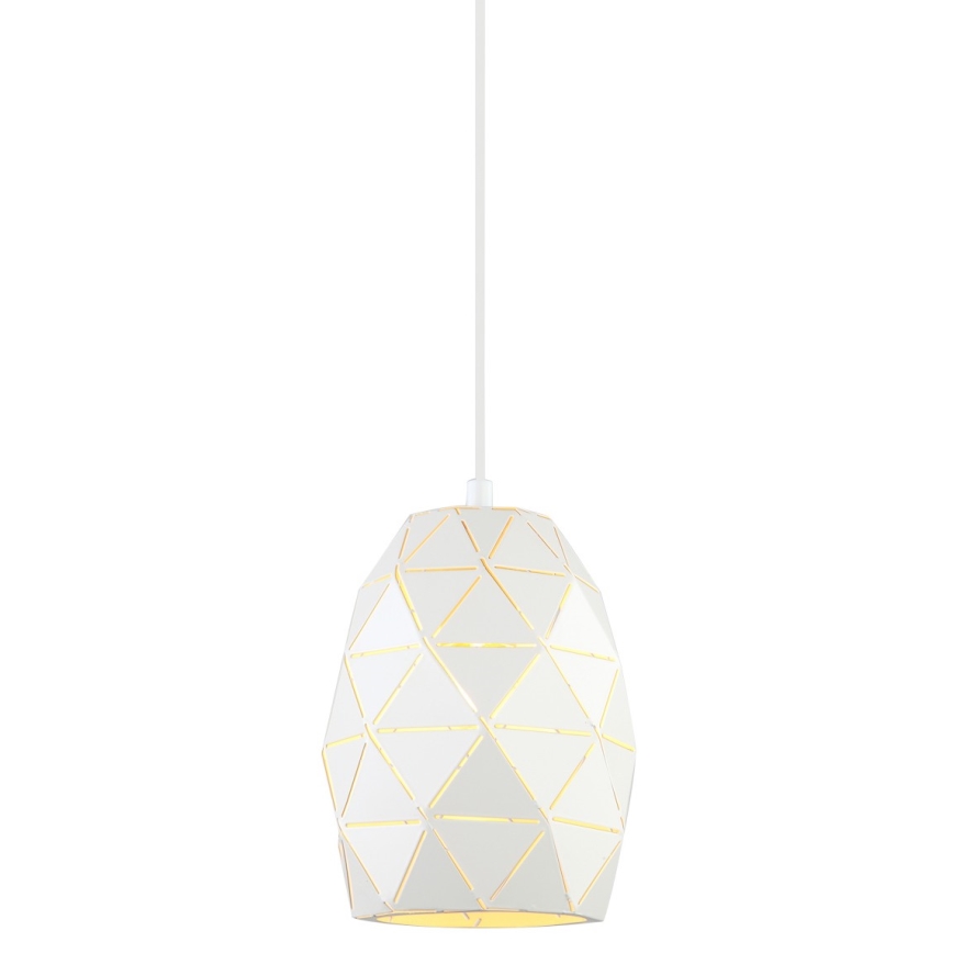 ITALUX - Lestenec na vrvici HARLEY 1xE27/40W/230V bela