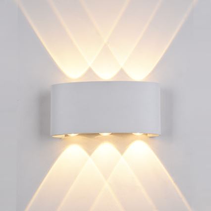 ITALUX - LED Zunanja stenska svetilka GILBERTO 3xLED/2W/230V 3000K IP54