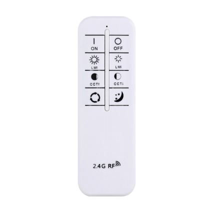 ITALUX - LED zatemnljivo stropno svetilo TEMPIO LED/55W/230V 3000-6500K premer 50 cm belo + daljinski upravljalnik