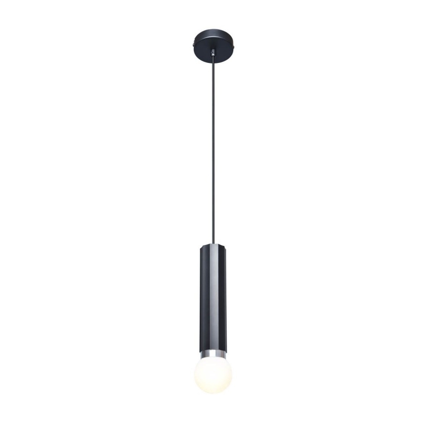 ITALUX - Viseči lestenec na kablu MACERA 1xE27/40W/230V črna