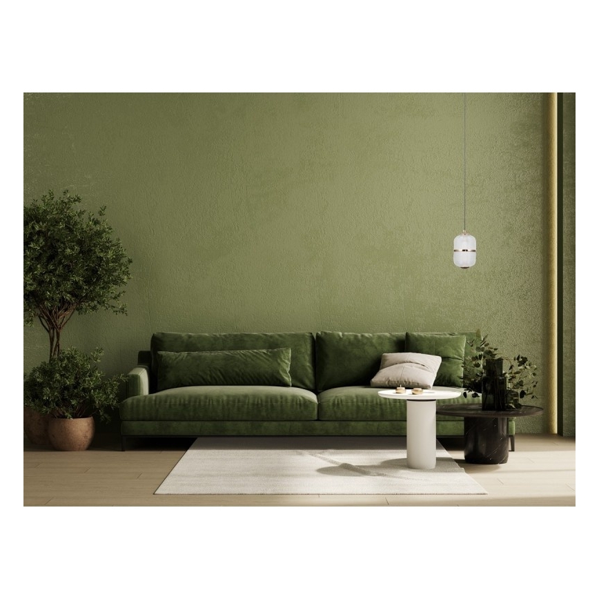 ITALUX - LED lestenec na kablu ALANI LED/6W/230V 3000K črna/zlata
