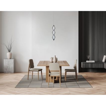 ITALUX - LED lestenec na žici SEVILLA LED/15W/230V 3000K črna