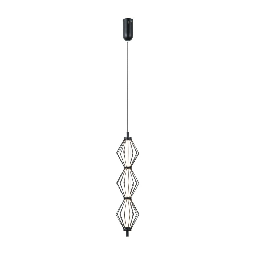 ITALUX - LED lestenec na žici SEVILLA LED/15W/230V 3000K črna