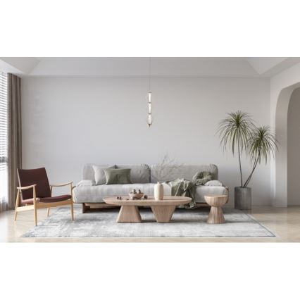ITALUX - LED lestenec na kablu SEVILLA LED/15W/230V 3000K v zlati barvi