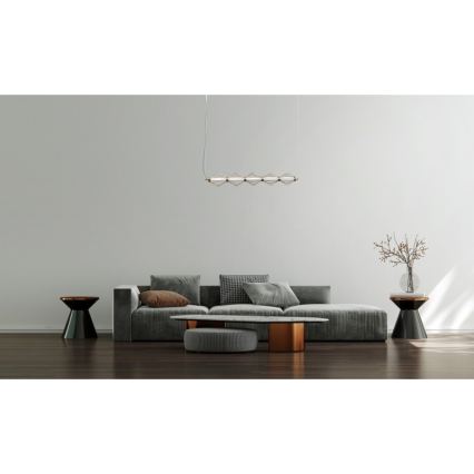 ITALUX - LED lestenec na žici SEVILLA LED/25W/230V 3000K zlata
