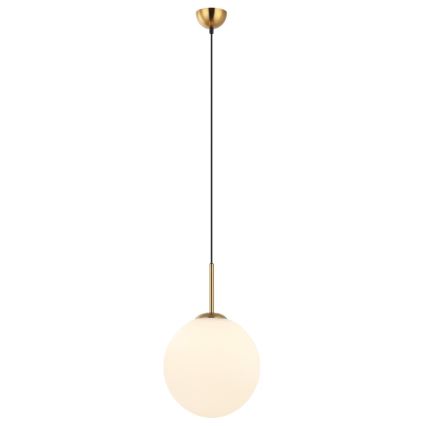 ITALUX - Lestenec na vrvici DEORE 1xE27/40W/230V pr. 30 cm bron
