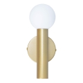 ITALUX - Stenska svetilka FILANO 1xG9/5W/230V zlata