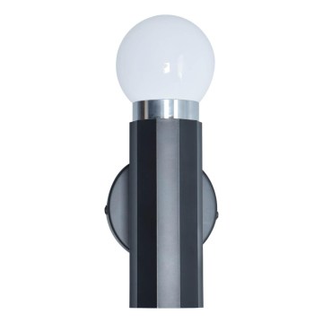 ITALUX - Stenska svetilka MACERA 1xE27/40W/230V črna