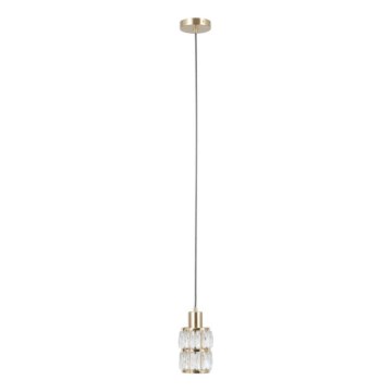 ITALUX - Viseči lestenec ALMA na kablu 1xE27/40W/230V v zlati barvi