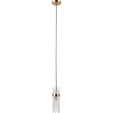 ITALUX - Viseči lestenec TARASO 1xE14/40W/230V v zlati barvi